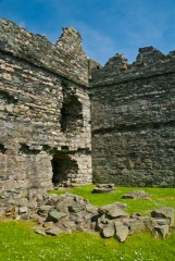 The castle interior