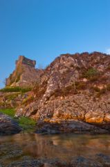 The view from the seaward side