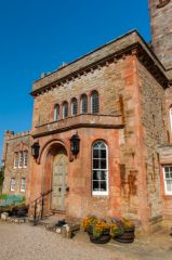 The 19th century entrance