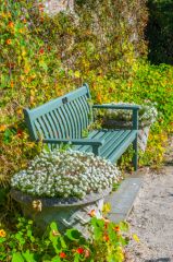 A quiet garden seat