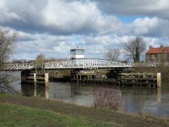 Cawood swing bridge (c) Trevor Littlewood