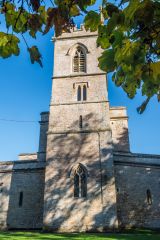 The 14th century west tower