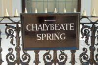 Sign to the Chalybeate Spring