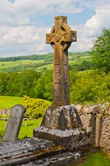 Victorian grave in churchyard