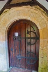 Romanesque south doorway arch