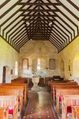 Looking down the nave
