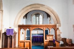 Chancel arch and scren