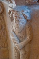 Chediston, St Mary's Church, Woodwose carving