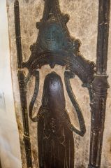 Brass of Dame Anne Phelip (d. 1510)