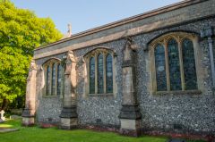The exterior of the Bedford Chapel