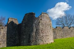 A guard tower on the Port Wall