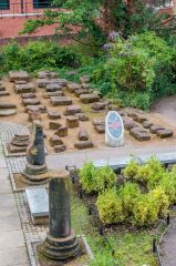 Roman columns and hypocaust pillars