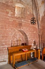 The altar of St Mary de Castro Chapel