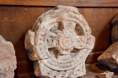 Remains of a Celtic cross-head