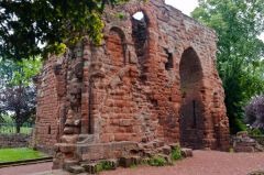 Ruins of the chapter house, circa 1300
