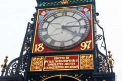 The clock face