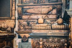 16th century Foljambe memorials