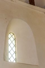 Chickney, St Mary's Church, Saxon window opening