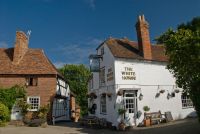 White Horse Inn, village square