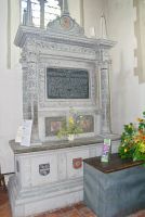 Chilham, St Mary's Church, Lady Margaret Palmer memorial