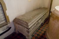 Chilham, St Mary's Church, Purbeck marble sarcophagus