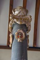 Chilham, St Mary's Church, Digges memorial, central column