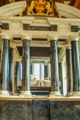 Another view of the Hicks monument