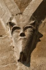 Chipping Norton, St Mary's Church, Arcade label stop