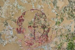 Medieval consecration cross