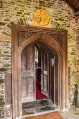 The south doorway and Anglo-Norman carving