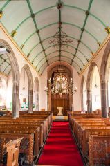 Looking west down the nave