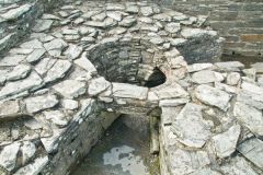 Remains of a lime kiln