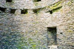 Inside the west tower