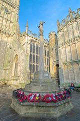The market cross and church