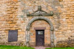 The main tower entrance
