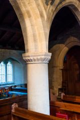 Romanesque nave pillar