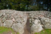 Entrance to south-west cairn