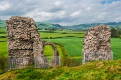 Partial walls are all that remain