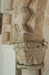 Norman capital, south door