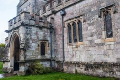 The 15th century south porch