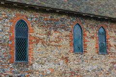 Restored chapel windows