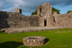 The inner ward and well