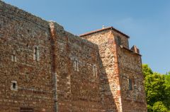 East castle wall and tower