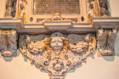 Detail of the Carter memorial