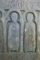 Isle of Colonsay, Grave slab, Oronsay Priory