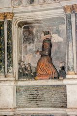 Early 17th century memorial, Pole Chapel
