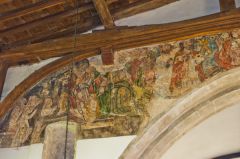 Wall painting, north section