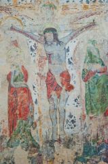 Crucifixion wall painting