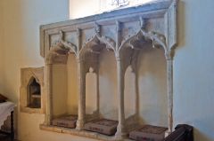 14th century sedilia