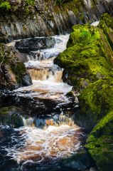 Conwy Falls, A series of mini-falls